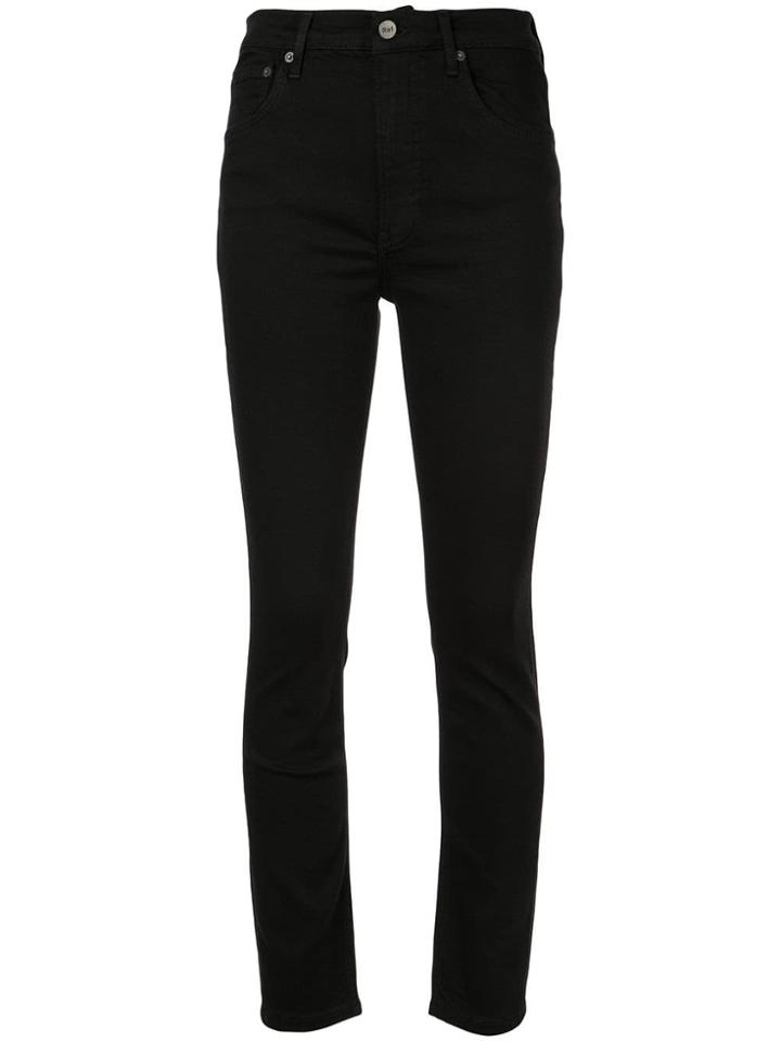 Reformation High Waisted Skinny Jeans - Black