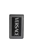 Versace Vintage 90s Logo Cardholder - Black