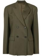 No21 Double-breasted Blazer - Green