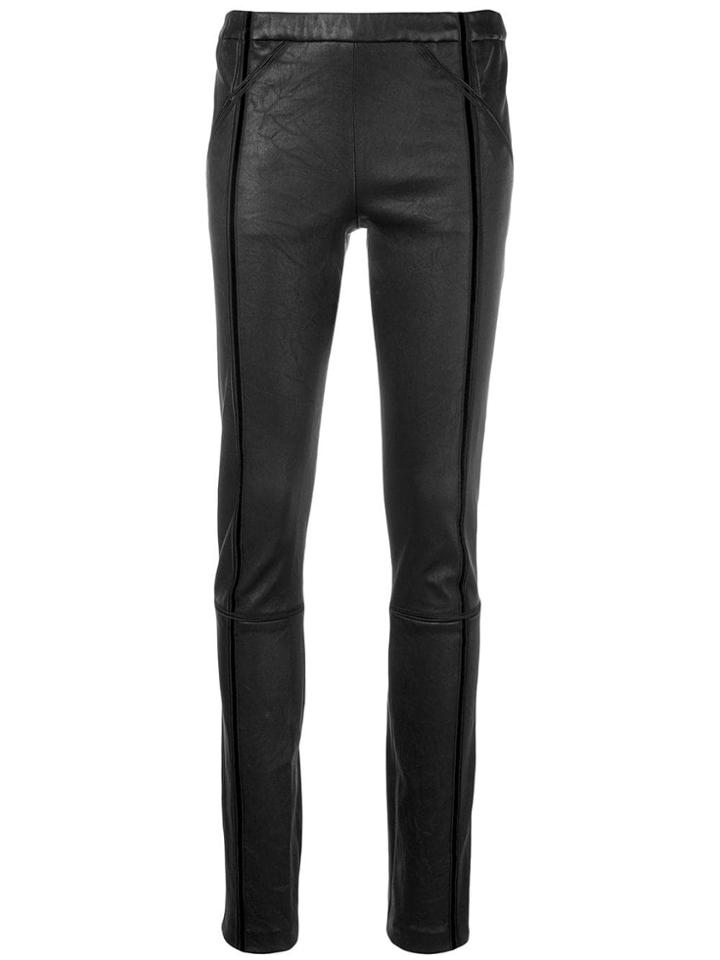Haider Ackermann Slim-fit Biker Leggings - Black