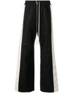 Rick Owens Drkshdw Contrast Panel Trousers - Black