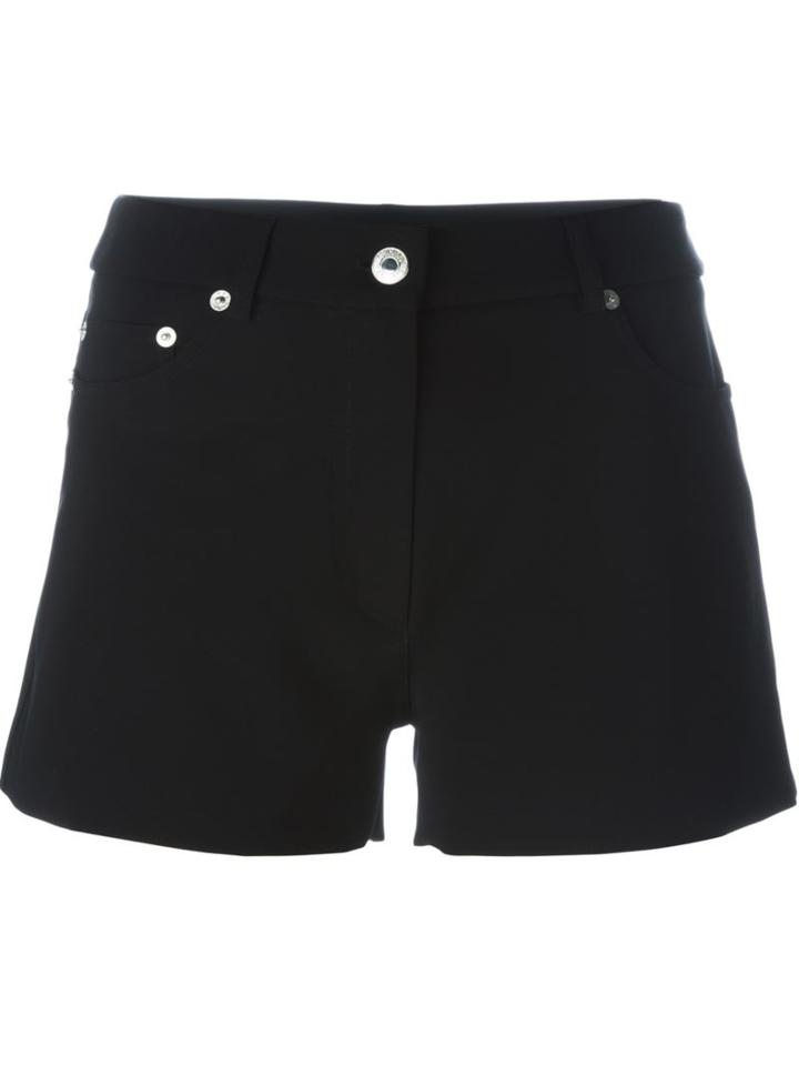 Moschino Classic Shorts, Women's, Size: 42, Black, Triacetate/polyester