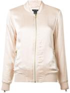 Ksubi Classic Bomber Jacket, Women's, Size: Medium, Pink/purple, Polyester/rayon