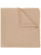 Moschino Monogram Pattern Scarf - Neutrals