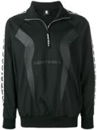 Kappa Kontroll Logo Stripe Pullover Track Jacket - Black