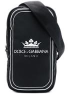 Dolce & Gabbana Logo Cross Body Bag - Black