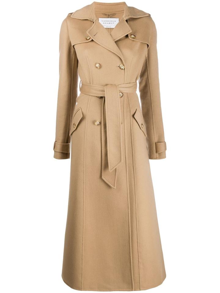 Gabriela Hearst Belted Trench Coat - Brown