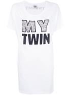 Twin-set Long Printed T-shirt - White