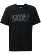 Sacai Front Print T-shirt, Men's, Size: 1, Black, Cotton