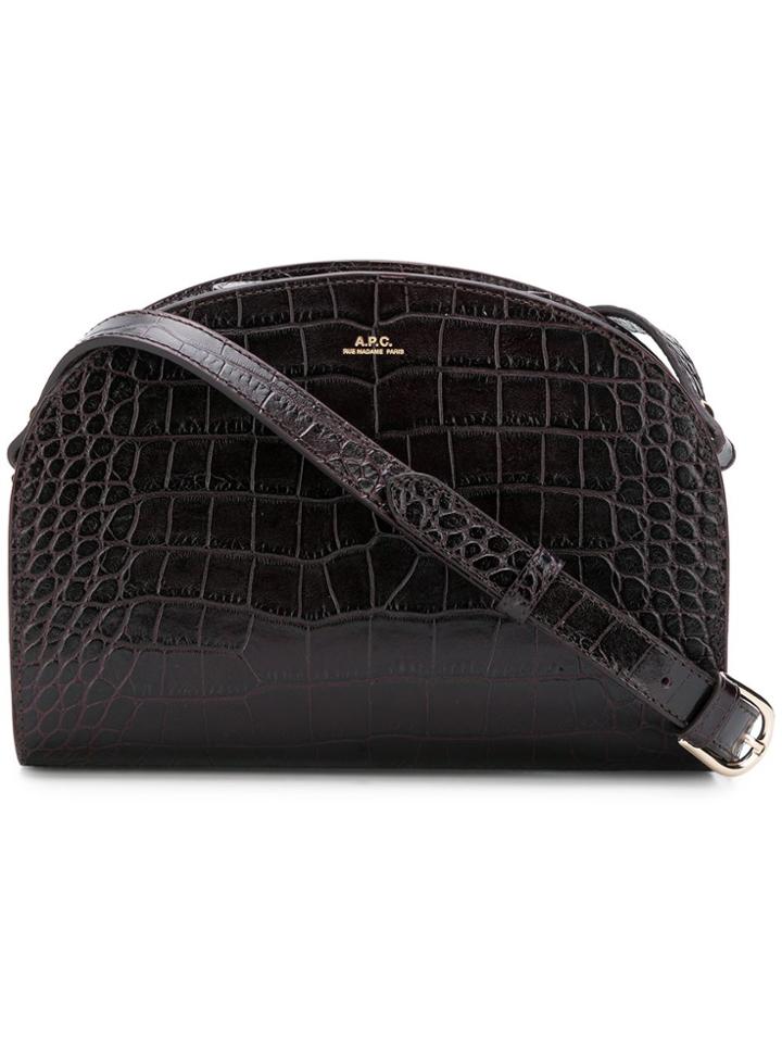 A.p.c. Demilune Bag - Black