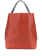 Valextra Sacca Medium Bag - Red