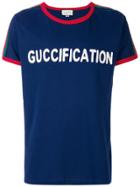 Gucci Guccification T-shirt - Blue