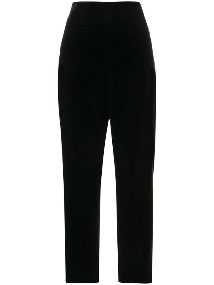 Christian Dada Wide-leg Trousers - Black