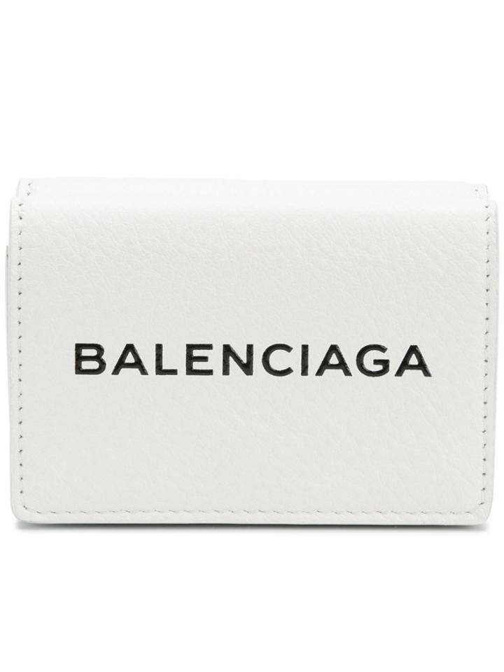 Balenciaga Bal Everyday Cardholder - White