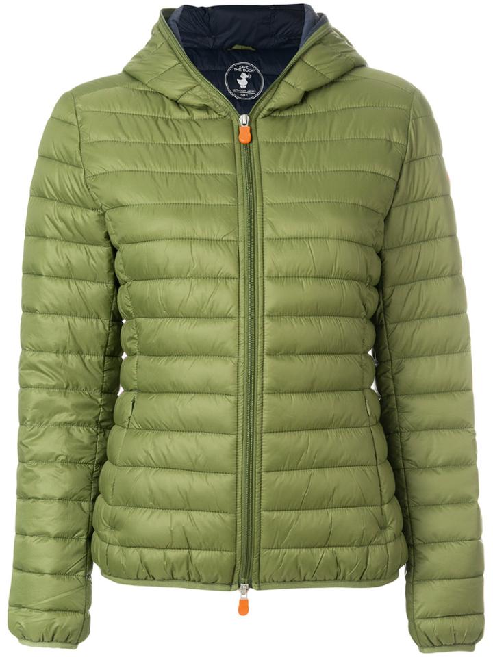 Save The Duck Light Down Jacket - Green