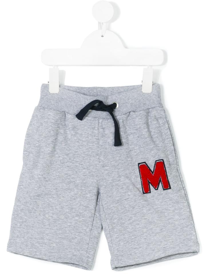 Frankie Morello Kids - Track Shorts - Kids - Cotton - 7 Yrs, Grey