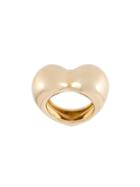 Alison Lou 18kt Yellow Gold 'all My Heart' Ring, Women's, Size: 52, Metallic