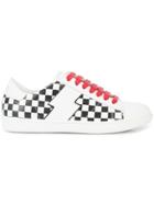 Amiri Checkerboard Sneakers - White