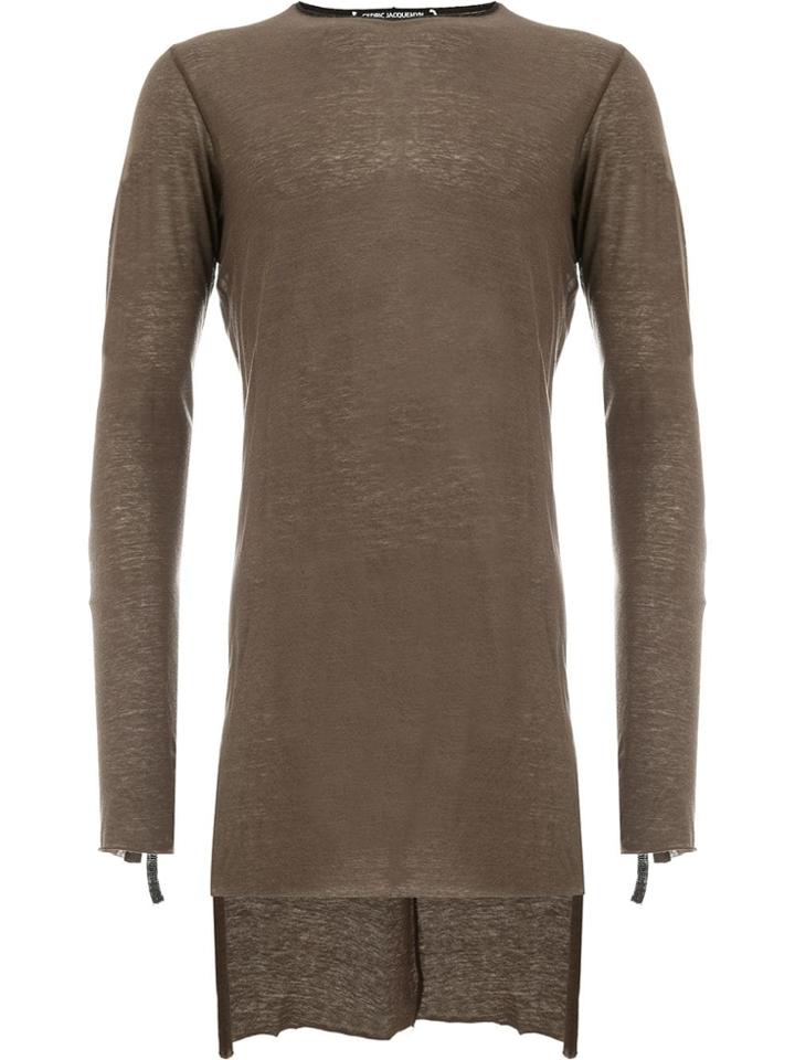 Cedric Jacquemyn Long-sleeve Fitted Sweater - Green