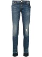Emporio Armani Faded Slim Fit Jeans - Blue
