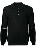 Y / Project Layered Polo Shirt - Black