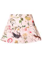 Red Valentino Floral Print Shorts - Nude & Neutrals