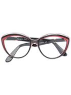 Yves Saint Laurent Vintage Cat Eye Optical Glasses, Red