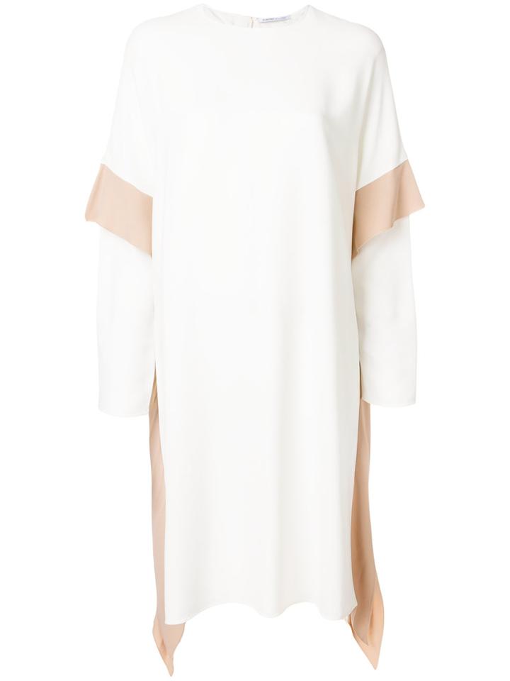 Agnona Double Sleeve Dress - White