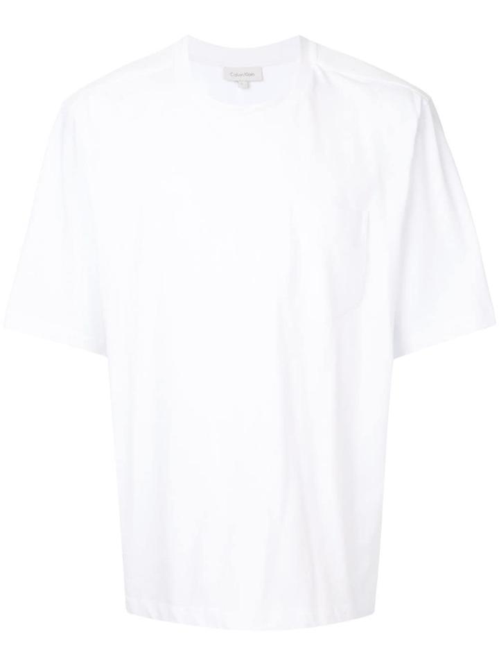 Ck Calvin Klein Chest Pocket Jersey T-shirt - White