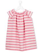 Il Gufo - Striped Dress - Kids - Cotton/linen/flax - 10 Yrs, Pink/purple
