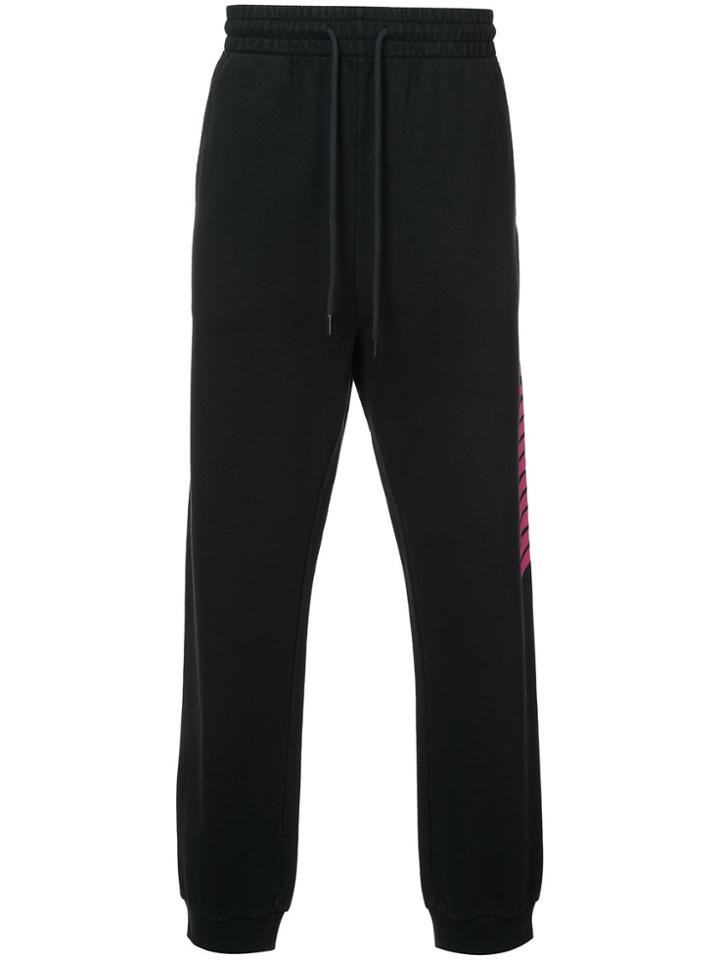 Alexander Wang Retro Stripe Track Pants - Black