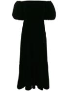 Etro Off Shoulder Velvet Dress - Black