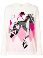 Ballantyne Print Long-sleeve Sweater - Nude & Neutrals