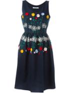 Vivetta Floral Embroidery 'tea' Dress