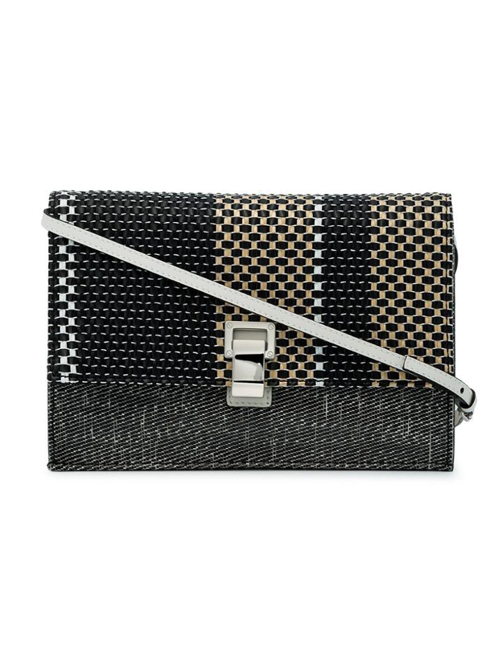 Proenza Schouler Woven Small Lunch Bag - Black