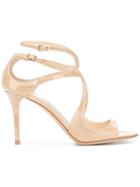 Jimmy Choo Ivette Strappy Sandals - Nude & Neutrals