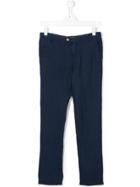 Nupkeet Linen Trousers - Blue