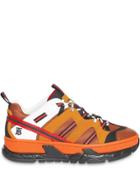 Burberry Union Sneakers - Orange
