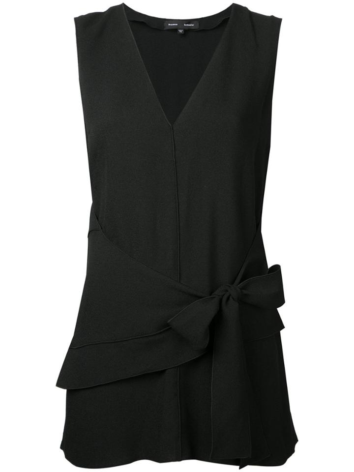 Proenza Schouler Asymmetric Dress - Black