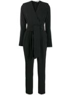 P.a.r.o.s.h. Tie Waist Jumpsuit - Black