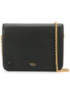 Mulberry Gold-tone Chain Shoulder Bag, Women's, Black