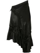 Junya Watanabe Comme Des Garçons Vintage Asymmetric Skirt - Black