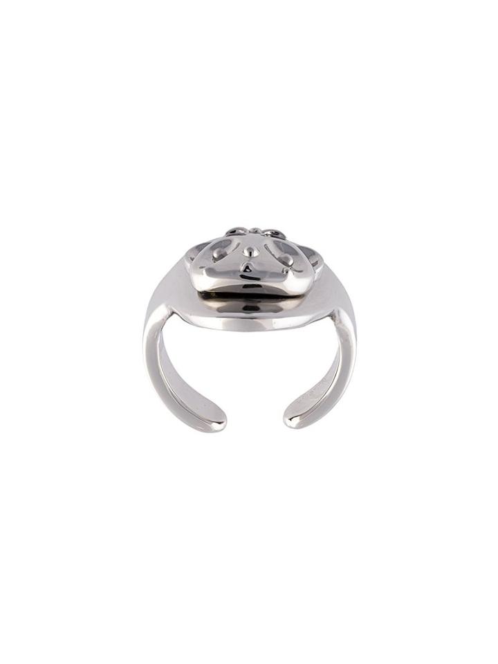 Nicopanda 'nico' Nail Ring, Women's, Size: Medium, Metallic