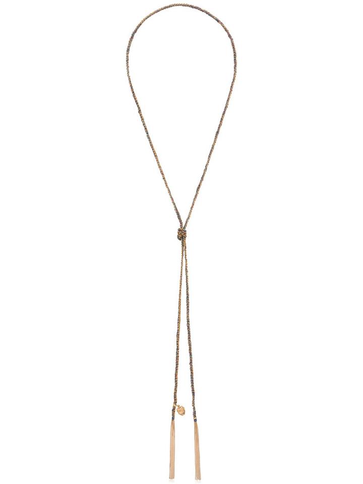 Carolina Bucci Lucky Intuition Charm Necklace - Blue