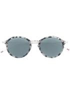 Thom Browne Eyewear Tortoiseshell Sunglasses - Grey