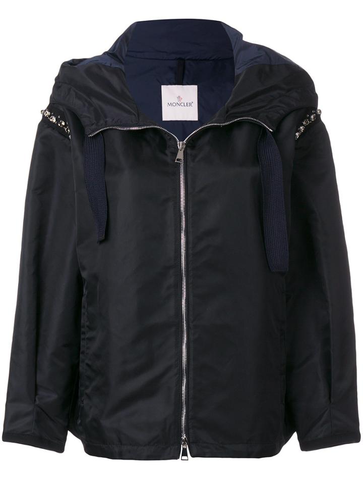 Moncler Hooded Cordierite Jacket - Blue