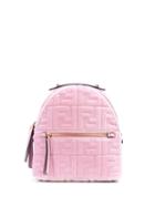 Fendi Mini Monogram Backpack - Pink