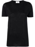 Allude Short-sleeved T-shirt - Black