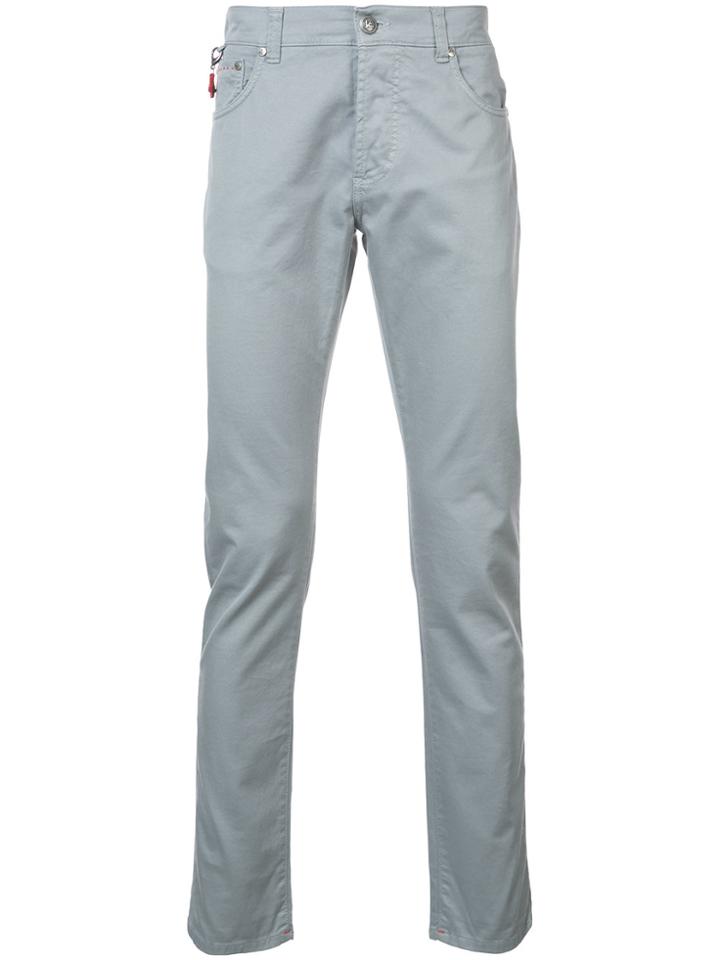 Isaia Straight Leg Jeans - Grey