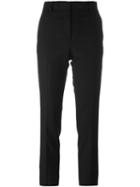 Paul Smith Tailored Cropped Trousers, Women's, Size: 40, Blue, Wool